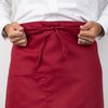 Monarch Bistro Aprons Burgundy, 12PK BISTROAPR-BUR